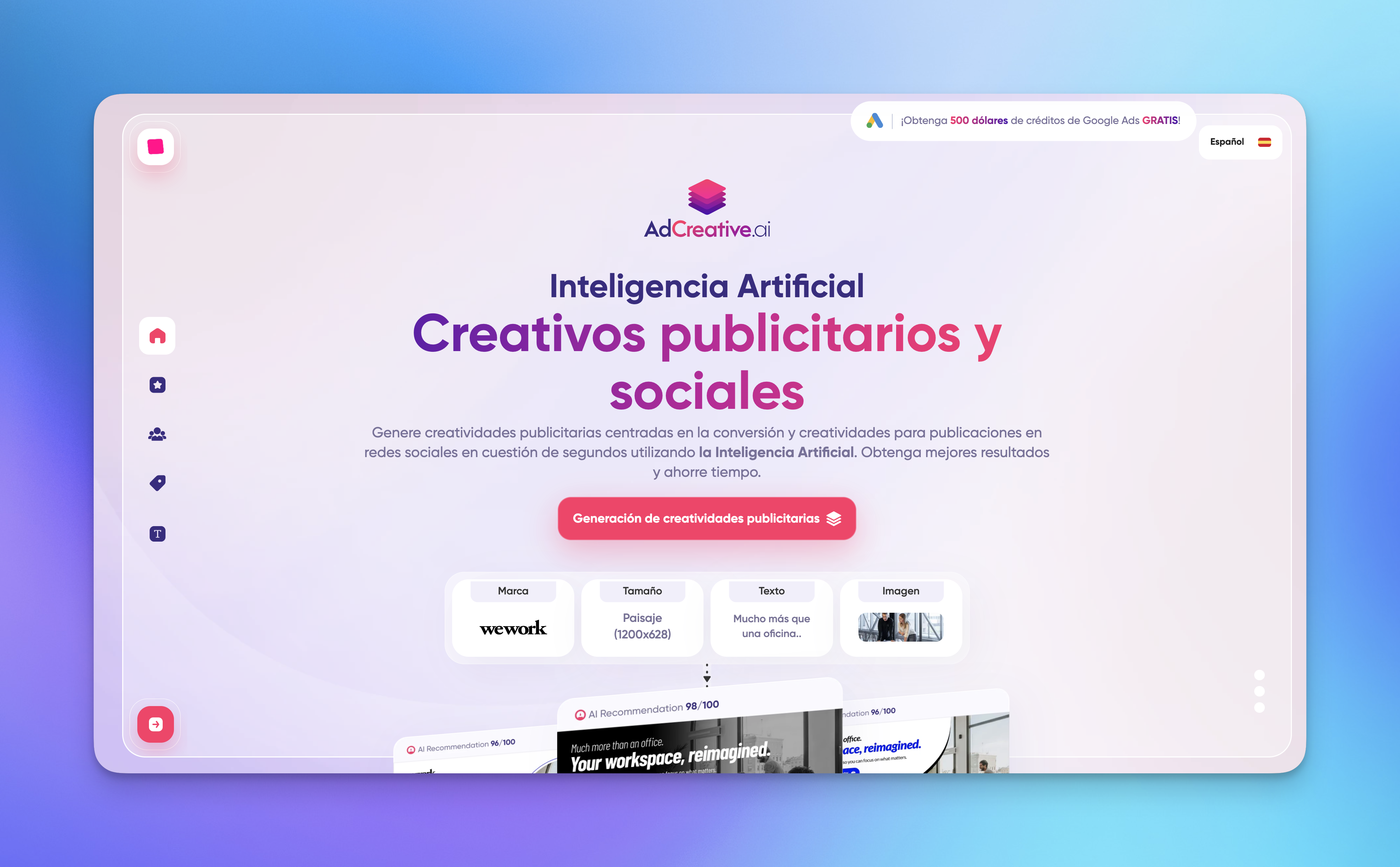AdCreative.ai – Todo lo que necesitas para tus campañas de Marketing