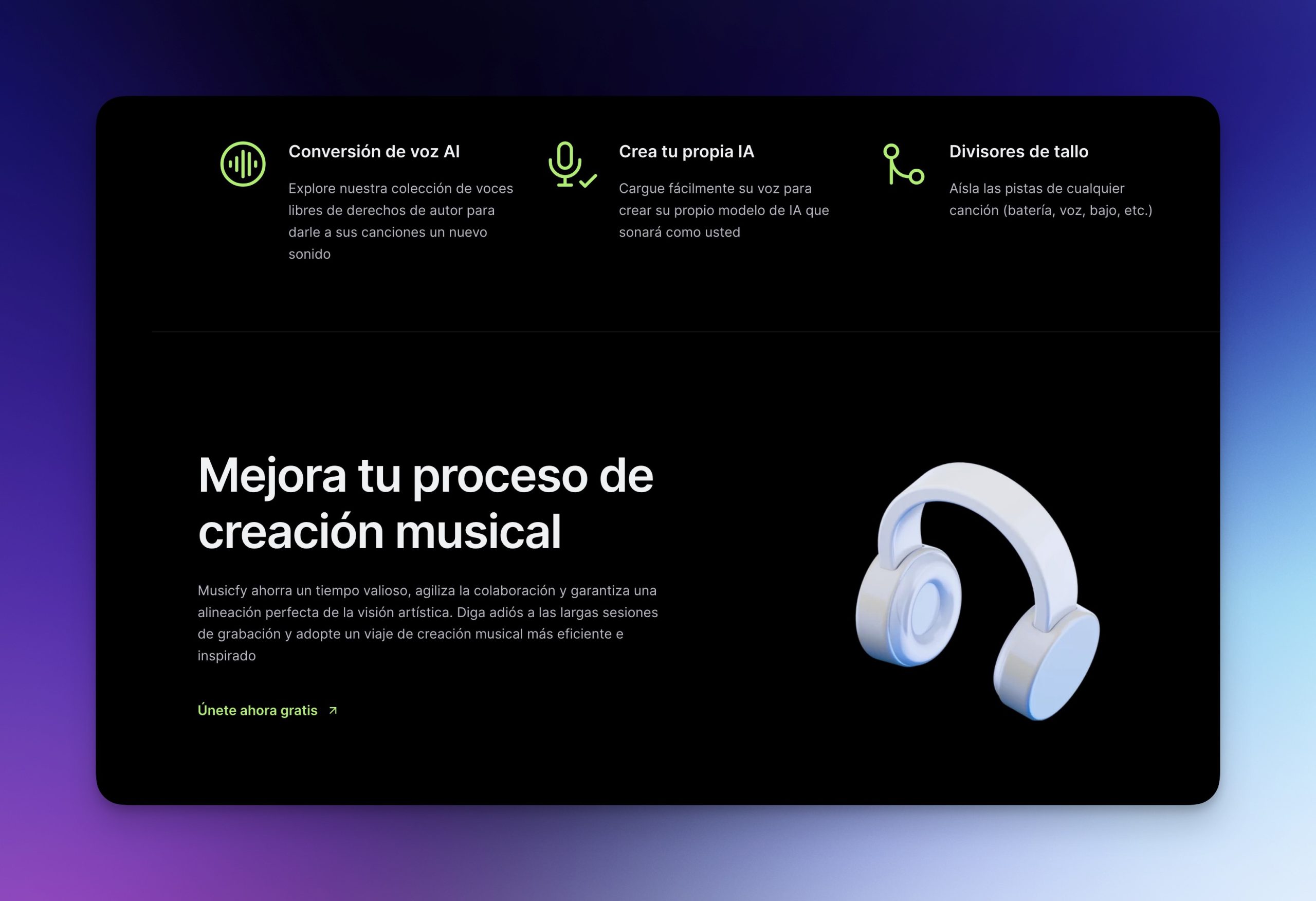 Musicfy – El Asistente para la creación musical con IA
