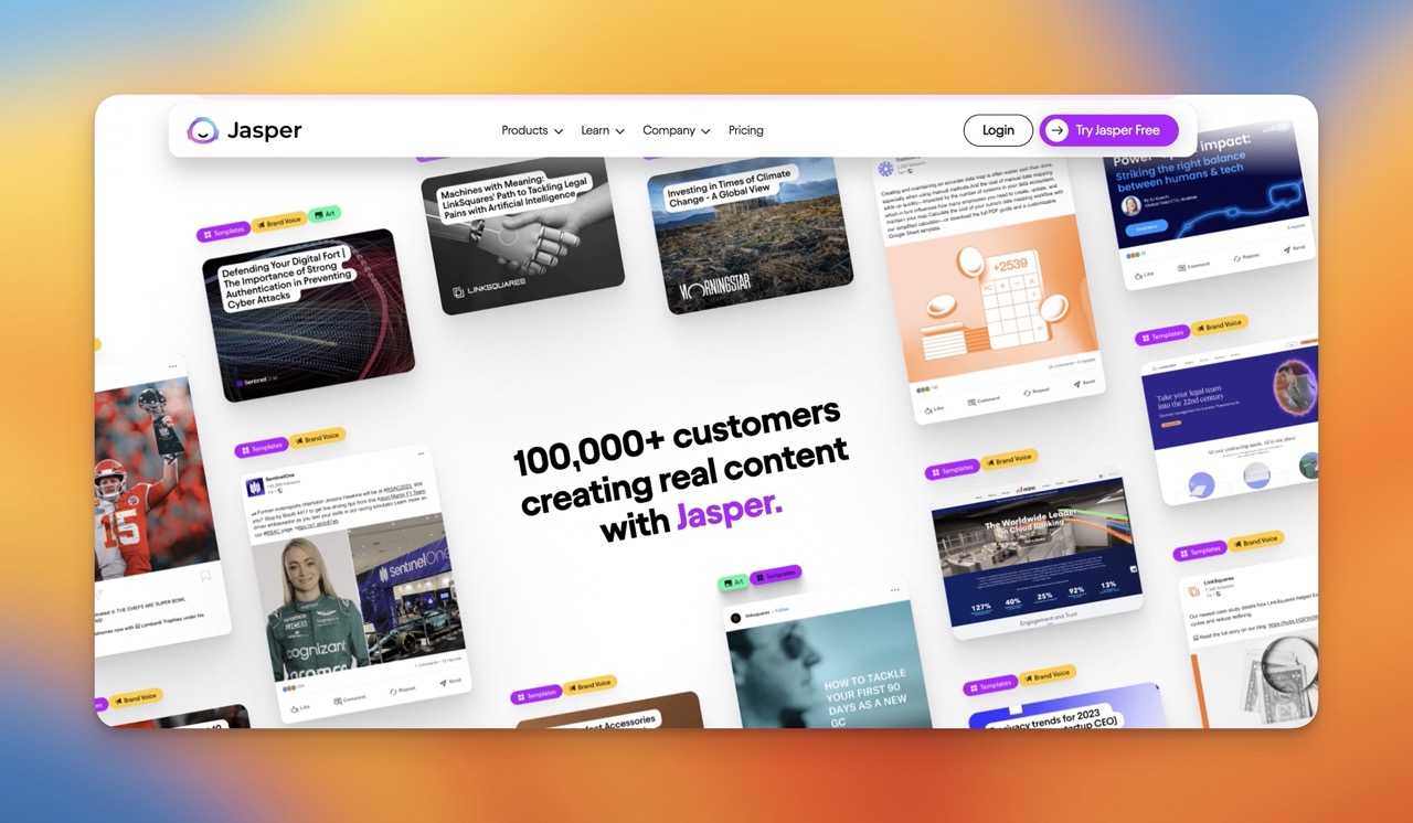 Jasper – La herramienta de redacción publicitaria basada en IA que se lanzó antes que ChatGPT