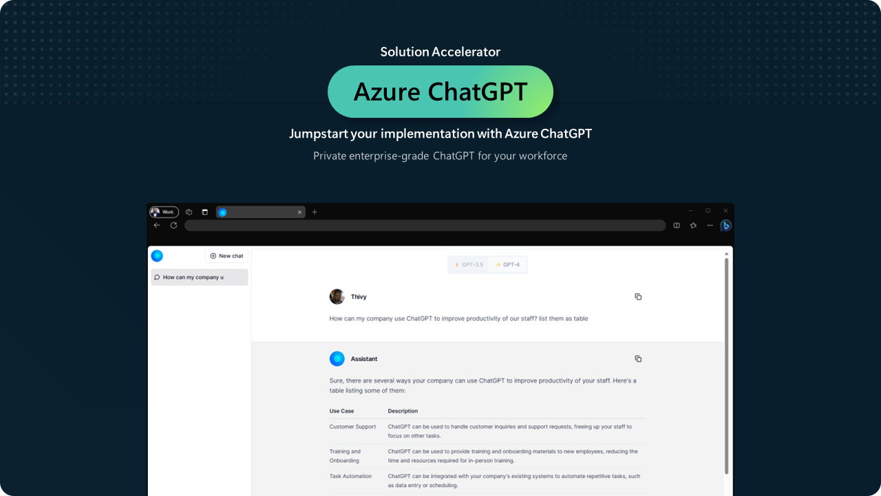 Microsoft ofrece "Private ChatGPT" como aplicación Azure gratuita 1 Microsoft ofrece "Private ChatGPT" como aplicación Azure gratuita azure chatgpt microsoft 2023-08-16
