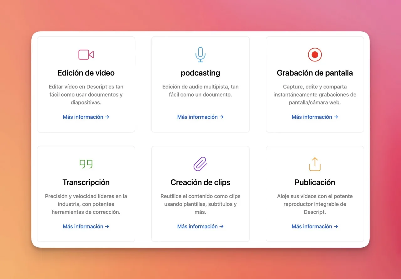 Edición de Podcasts y Videos por Inteligencia Artificial – Descript