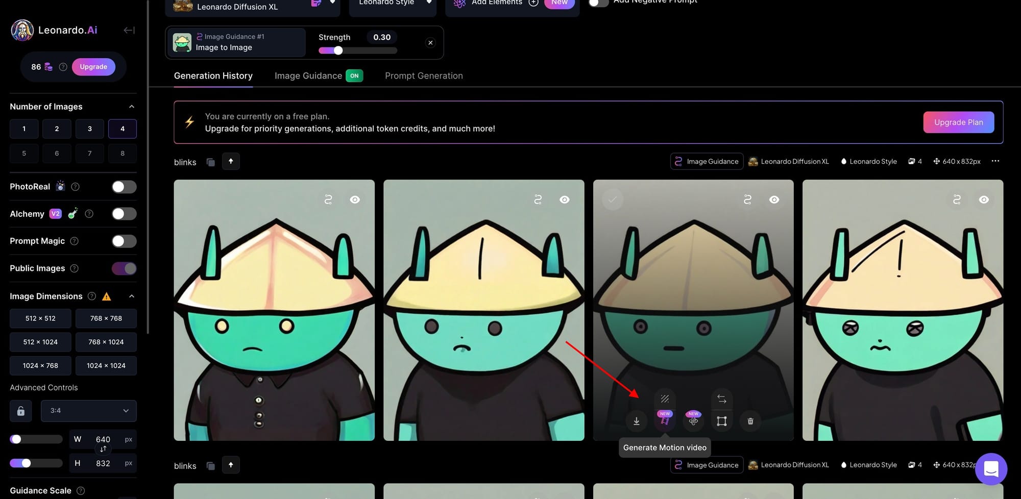 Leonardo AI lanza nueva funcion para convertir imagenes en videos 2024-01-01 08:45:38