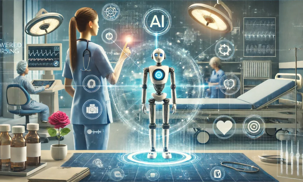 Los beneficios de la IA en Enfermería: Redefiniendo la atención médica en la era moderna de la Inteligencia Artificial 1 Los beneficios de la IA en Enfermería: Redefiniendo la atención médica en la era moderna de la Inteligencia Artificial AI Powered Nursing La inteligencia artificial (IA) está revolucionando el campo de la enfermería, mejorando la precisión del diagnóstico, personalizando planes de tratamiento y optimizando los flujos de trabajo. Este blog explora cómo la IA está redefiniendo la atención médica en la era moderna.