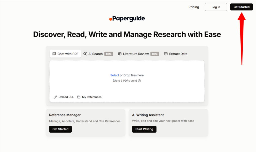 Seleccionando el botón 