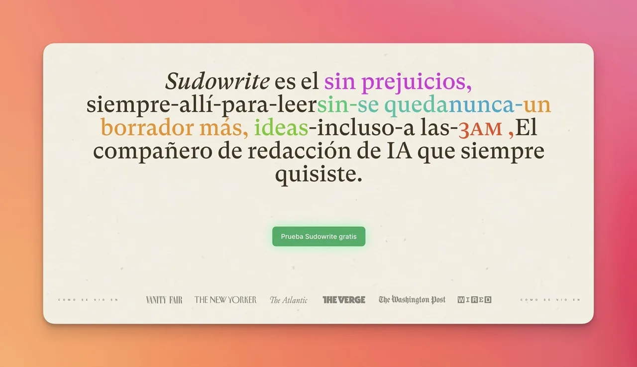 Escritura de Novelas con Inteligencia Artificial – Sudowrite