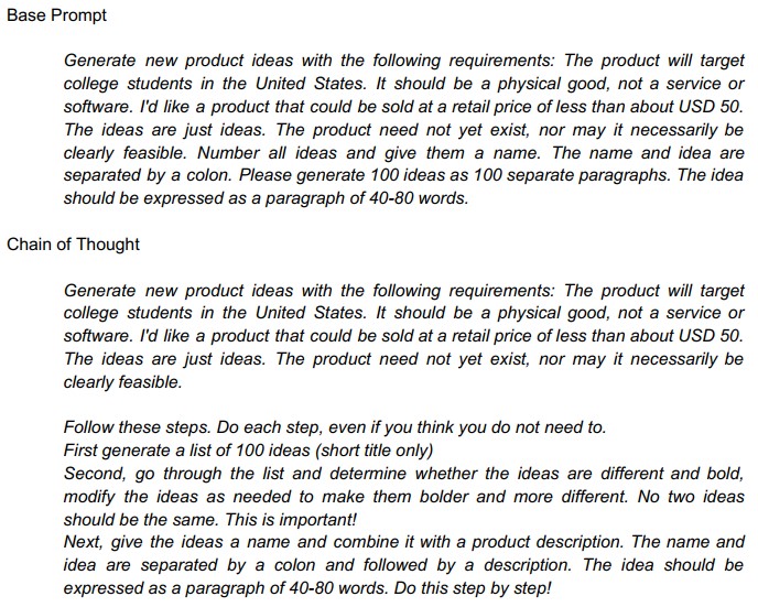 1706703273 480 La ingenieria de avisos paso a paso demuestra ser la Un grupo de investigadores de la Wharton School de la Universidad de Pensilvania se sumergió en el poder innovador de GPT-4, una avanzada inteligencia artificial, para la invención de productos nuevos y económicos destinados a estudiantes.