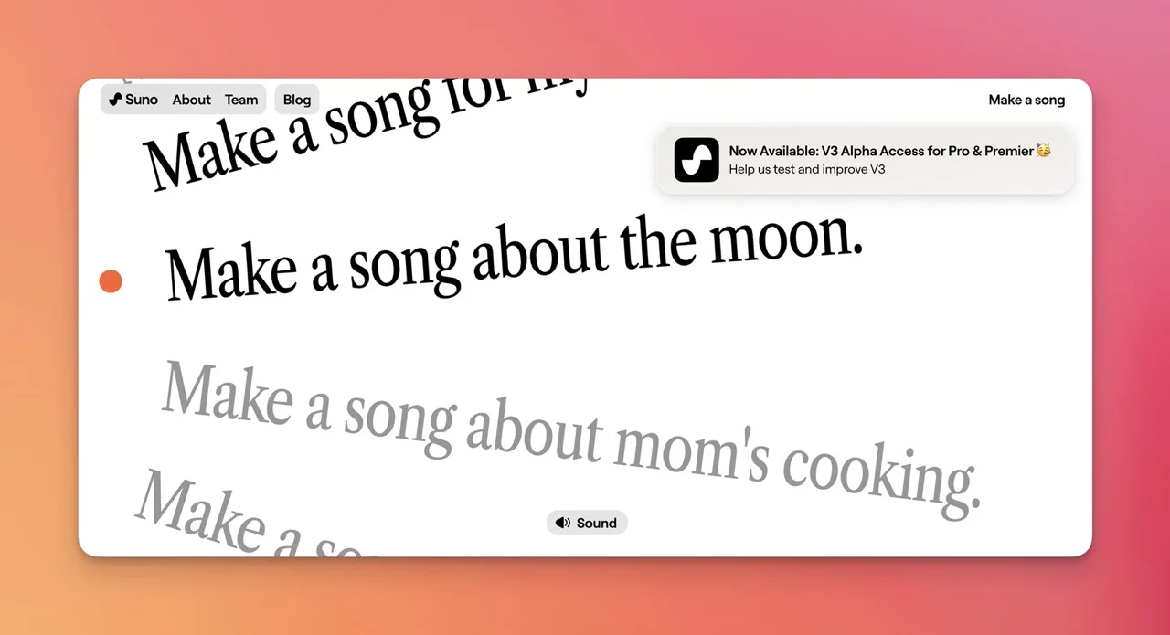 Crea Música y canciones profesionales con un texto y un click gracias a la IA de SUNO
