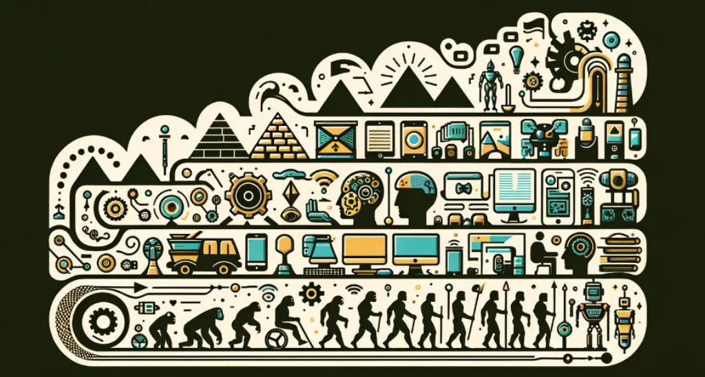Inteligencia Artificial vs Humanos: Mantente relevante o afronta las consecuencias 2 Inteligencia Artificial vs Humanos: Mantente relevante o afronta las consecuencias evolucion humana era ia 2024-03-27