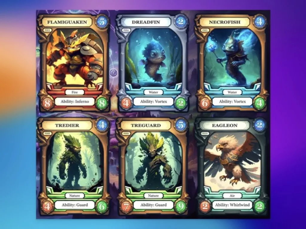 generacion de imagenes IA para juegosw de cartas Champions TCG AI Mafia IA en tamano mediano 2024-04-11 06:00:00