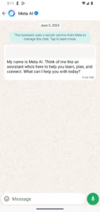 WhatsApp y la Revolución de la Inteligencia Artificial: Lo Que Necesitas Saber 3 WhatsApp y la Revolución de la Inteligencia Artificial: Lo Que Necesitas Saber Meta Lanza una Actualizacion Importante de IA para WhatsApp en.webp 2024-08-23 03:23:33